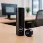 Smart Temperature Insulated Bottle – Black