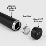 Smart Temperature Insulated Bottle – Black