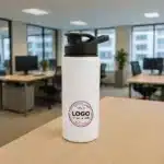Steel Water Bottle [ Sipper A ] - White