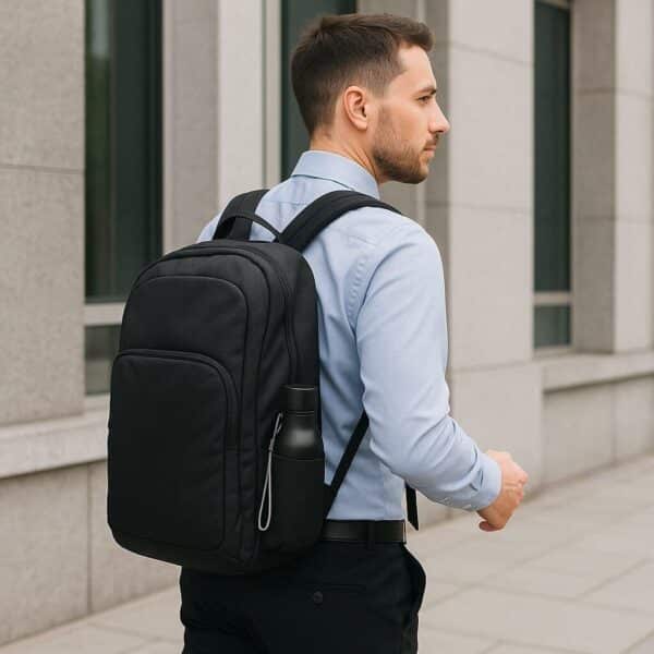 Classic Steel Water Bottle – Black Matte