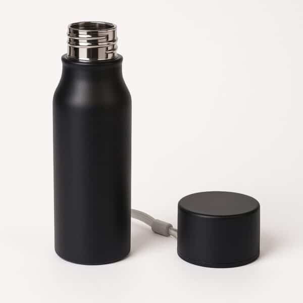 Classic Steel Water Bottle – Black Matte