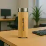 Bamboo Stainless Steel Water Bottle