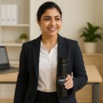 Steel Water Bottle – Black Matte