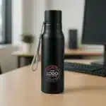 Classic Steel Water Bottle – Black Matte