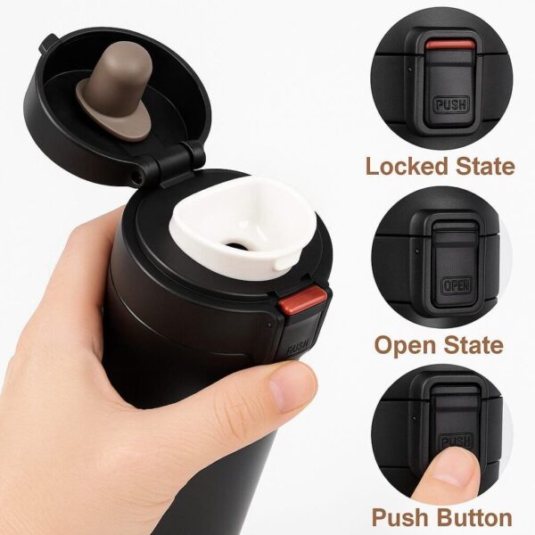 Coffee Travel Double - Wall Thermos Flask