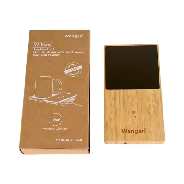 2 in 1 Wireless Charger with Cup Warmer