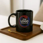 Black Coffee Mug A++ Grade - Glassy Finish