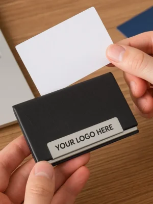 Premium Metal Business Card Holder – Style-B