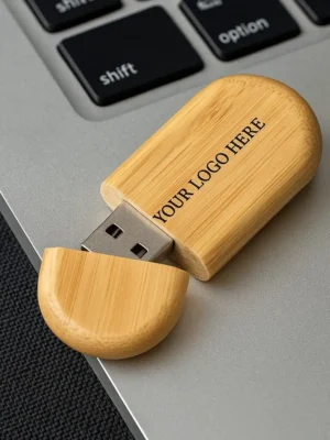 Customized Wooden Pendrive – 64GB