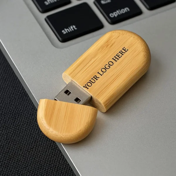 Customized Wooden Pendrive – 64GB