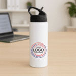 Steel Water Bottle [ Sipper B ] - White