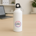 Sipper Aluminum Water Bottle – White