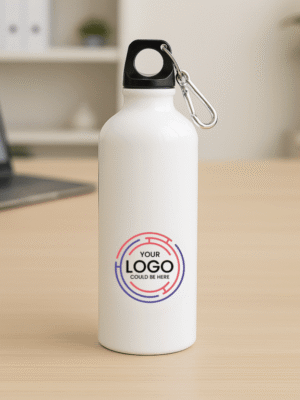 Sipper Aluminum Water Bottle – White